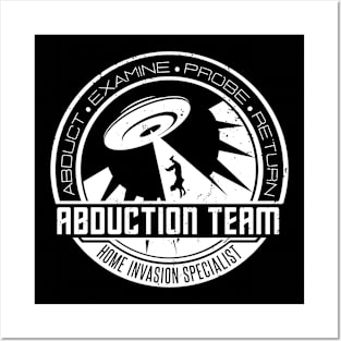 Abduction Team Specialist [white] Posters and Art